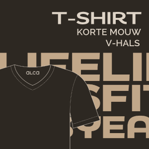TShirt korte mouw rond V NL